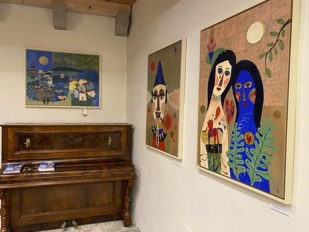 Otvoritev razstave Lone Verlich